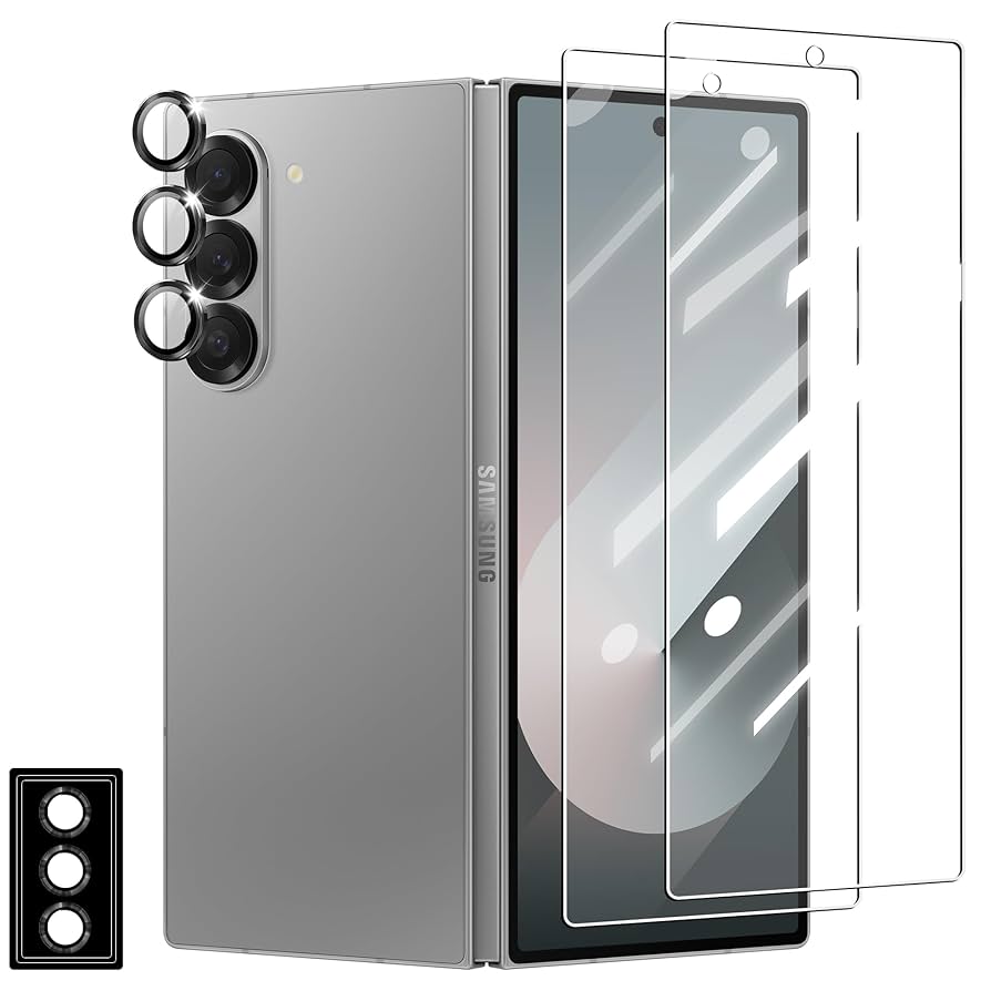 Amazon | Kakuki Galaxy Z Fold7 SC-56F SCG34 ガラスフィルム*2
